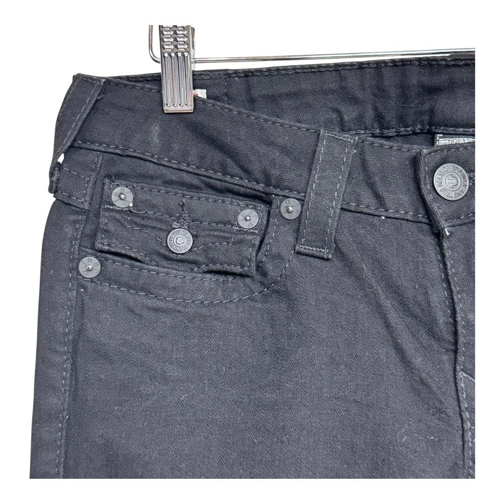 True Religion Billy Jeans Black Denim Pants Womens Fashion size 30 - Picture 8 of 11